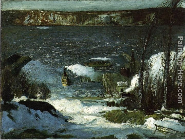 George Wesley Bellows North River